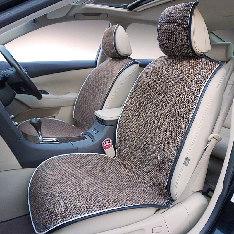 Flax car seat cover